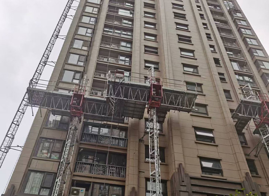 建筑爬架的應(yīng)用
